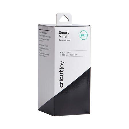 Cricut Joy Smart Vinyl – Removable Value Roll 13.9 cm x 304.8 cm (Black);  Auto-loads for continuous cuts without a cutting mat; Permanent adhesive lasts up to 3 years; For Cricut Joy™